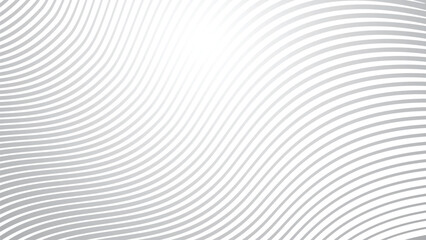 Grey Stripes Line Wave Abstract Background Modern Geometric Pattern Minimal Texture Vector Design