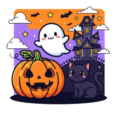 happy halloween pumpkin