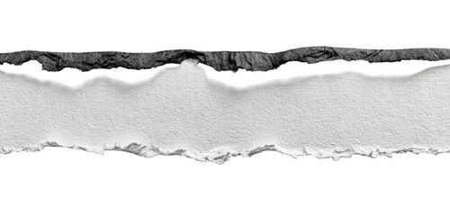 Naklejka premium Ripped paper strip (2)