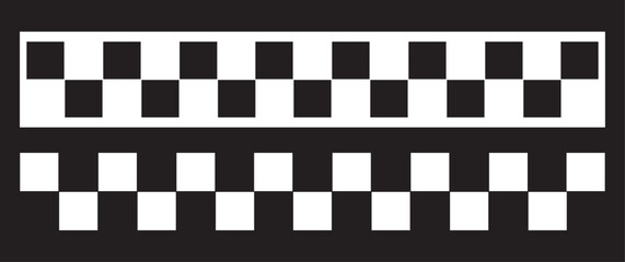 Black and white checkered line seamless pattern repeating banners of racing.The USA American flag is black and white color, the United States of America flag vector
