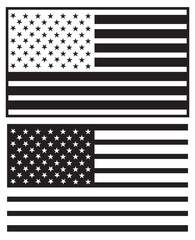 Black and white checkered line seamless pattern repeating banners of racing.The USA American flag is black and white color, the United States of America flag vector
