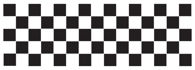 Black and white checkered line seamless pattern repeating banners of racing.The USA American flag is black and white color, the United States of America flag vector
