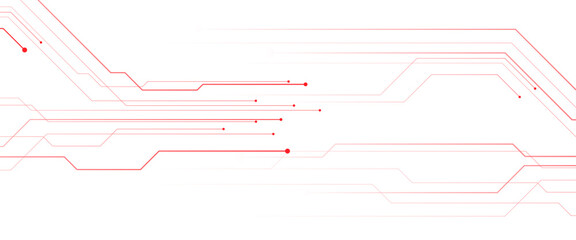 Vector abstract technology background circuit board for web banner background