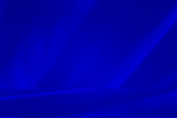 Wall interior background, studio and backdrops show products. with soft light shadow from window color blue and white. background for text insertion and presentation of product	