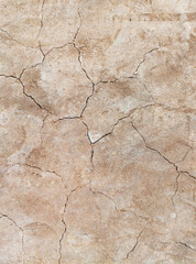 The ground has cracks in the top view for the background