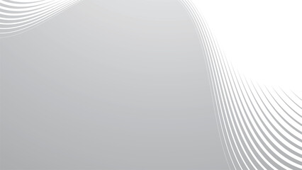 Grey Abstract Background with White Line Modern Minimal Pattern Texture Vector Graphic Design