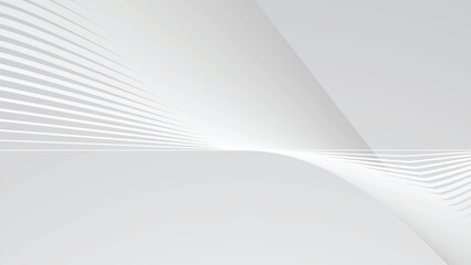 Grey Abstract Background with White Line Modern Minimal Pattern Texture Vector Graphic Design