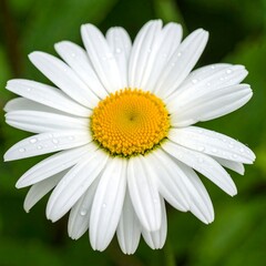 Obraz premium Close-up Daisy in Garden