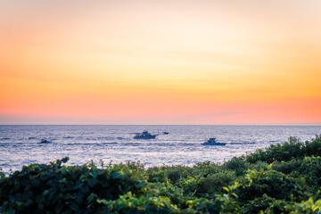 Beautiful Sunrise in Montauk, New York