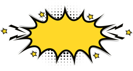 Yellow Comic Explosion, Comic Explosion