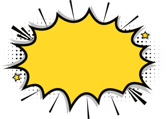 Yellow Comic Explosion, Comic Explosion