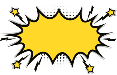 Yellow Comic Explosion, Comic Explosion