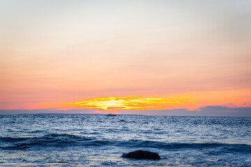 Fototapeta premium Beautiful Sunrise in Montauk, New York