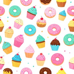 Sweet Treats Pattern Design (7)