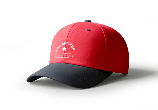Snapback Hat Cap Mockup PSD