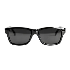 Fototapeta premium Front view of black sunglasses