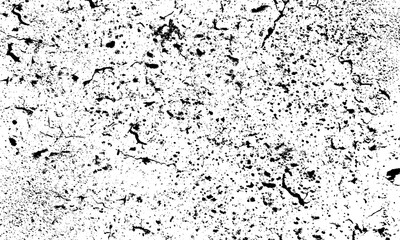 Grunge texture with black and white distressed surface effect for designs
