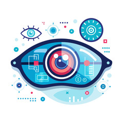 Obraz premium abstract technology background