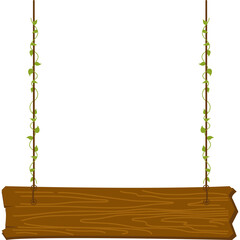 Hanging Wooden Sign
