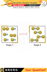 Focused on chemistry and chemical concepts, integrating numerical and verbal lessons with next-generation problems. Designed for high school and middle school, 2026 exam templates, for teacher, eps