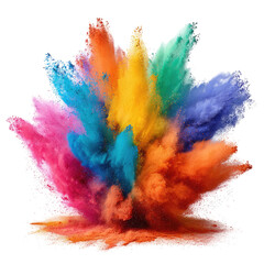 Colorful powder explosion (17)