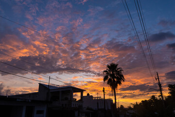 amanecer en la ciudad