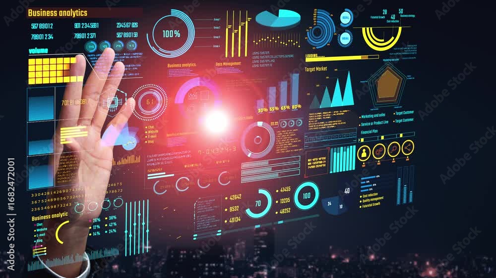 Aufkleber data analytics and big data strategy for real-time analytics, predictive data modeling, business int