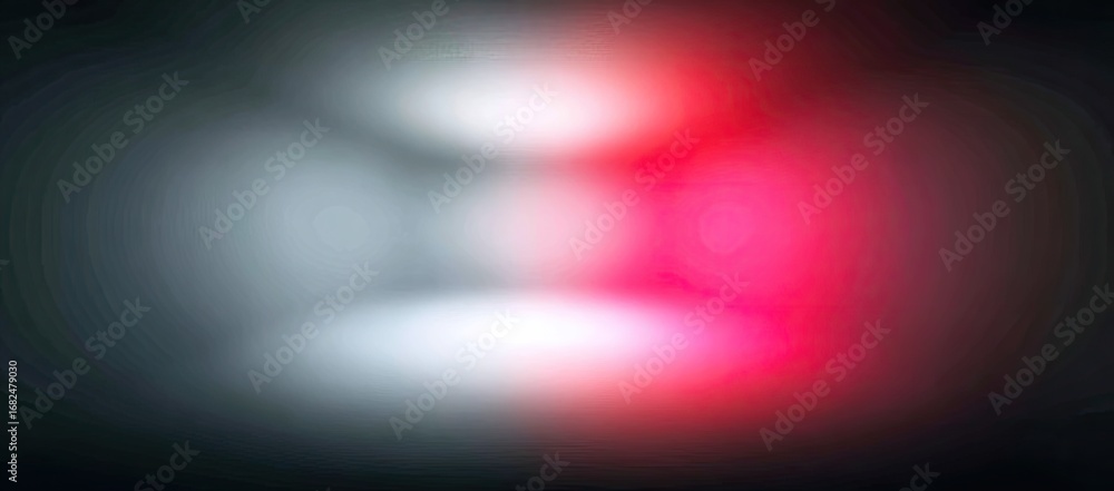 Aufkleber a dramatic, blurred image displays vibrant color transitions, from intense reds to cool grays, creat