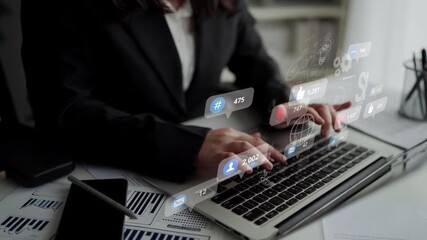 Social media marketing strategy with engagement metrics. Social marketing boosts media visibility. Social media marketing drives traffic. Social media marketing increases engagement. Muxer