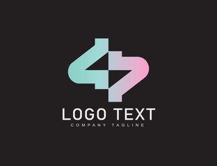 Obraz premium Pure Minimal Logo Design