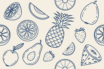 Doodle Arrows Hearts and Crowns Collection hand drawn