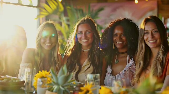 Painting party on National Pasta Day.