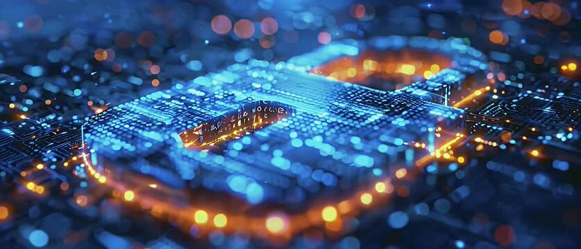Cybersecurity encryption development.