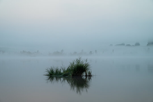 Nebel &uuml;ber dem See