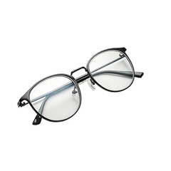 Glasses on white background png eyewear accessory close-up png transparent background image optical fashion vision aid png white backdrop png clear spectacle png isolated image