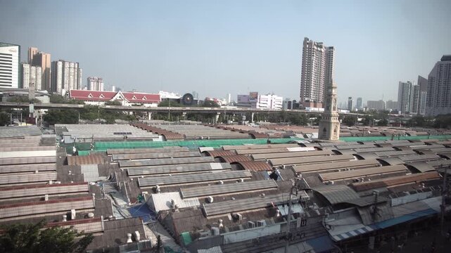 Chatuchak Weekend Market in Bangkok, Thailand.