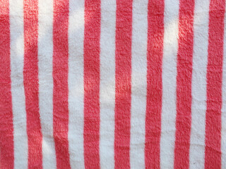 Background of a stripe towel.