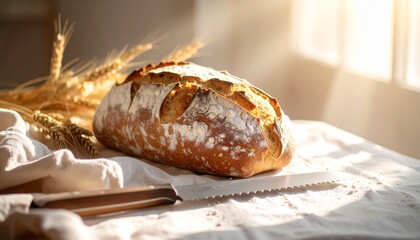 Refreshing Lemonade Still Life with Mint and Sunlight