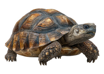 Obraz premium Realistic Turtle Illustration with Detailed Color and Shape Design