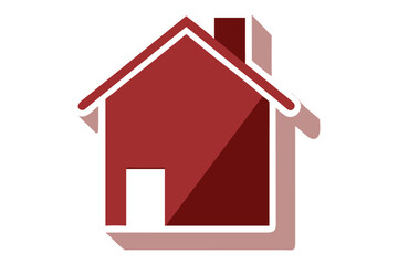 Outline Real Estate Home Symbol