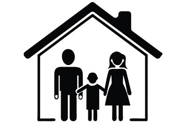 Gradient Modern Home Icon Design