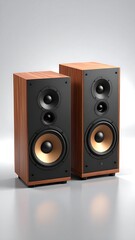 Fototapeta premium Studio Speakers 3D Rendering