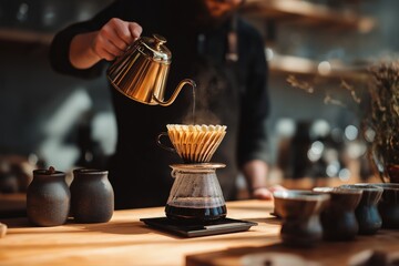 Manual brewing coffe