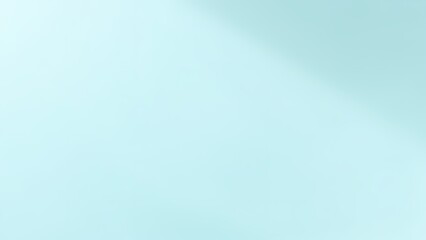 Obraz premium 斜めに光が差し込む爽やかなライトブルー背景