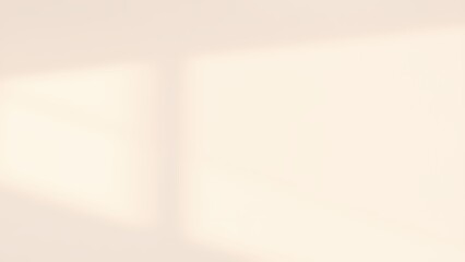 日差しが心地よいベージュの光と影背景