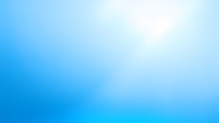 清涼感あふれるスカイブルーの明るいグラデーション