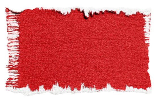 Red torn paper texture - Powered by Adobe