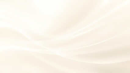 柔らかなベージュの光沢が魅力の抽象的曲線