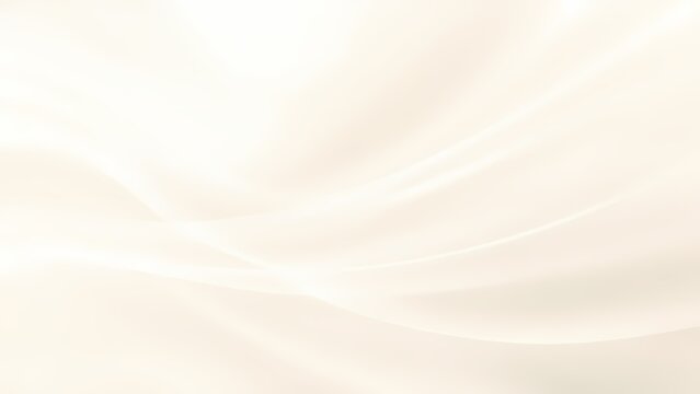 柔らかなベージュの光沢が魅力の抽象的曲線