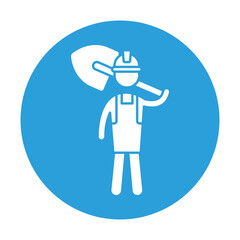 Architect Vector Icon which can easily modify or edit